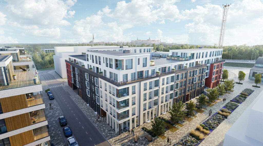 Allveelaeva 4 residential and business building