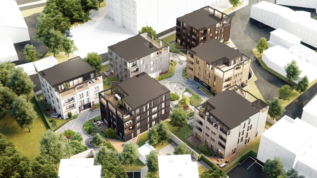 Kotzebue Park apartment buildings