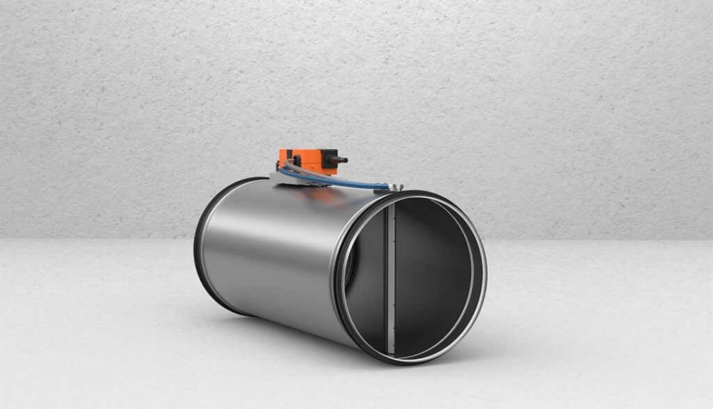 Komfovent KOS-C-XT VAV dampers – precise airflow control and easier maintenance